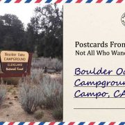 Boulder Oaks Campground - Campo, CA