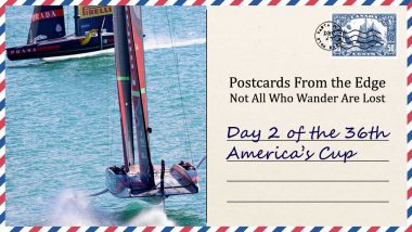 Day 2 of the 36th America’s Cup