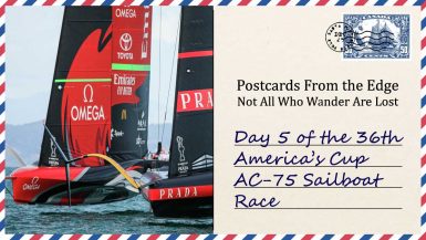 Day 5 of the 36th America’s Cup AC-75 Sailboat Race