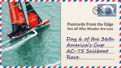 Day 6 of the 36th America’s Cup AC-75 Sailboat Race